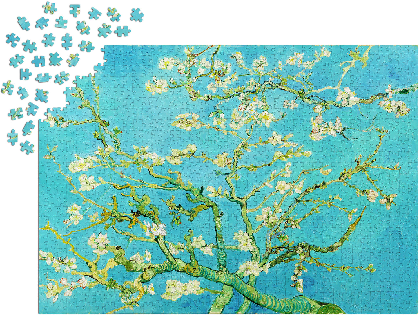 1000 Pieces Jigsaw Puzzle - Vincent Van Gogh: Almond Blossom (1125)