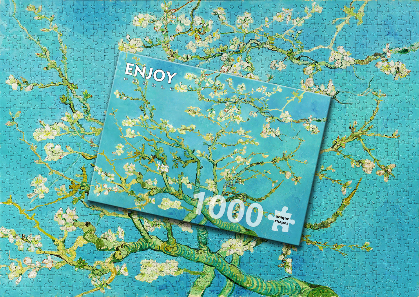 1000 Pieces Jigsaw Puzzle - Vincent Van Gogh: Almond Blossom (1125)