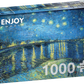 1000 Pieces Jigsaw Puzzle - Vincent Van Gogh: Starry Night Over Rhone (1140)