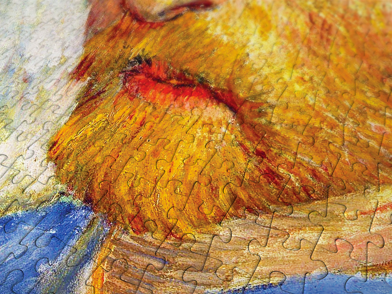 1000 Pieces Jigsaw Puzzle - Vincent Van Gogh: Self-portrait with a