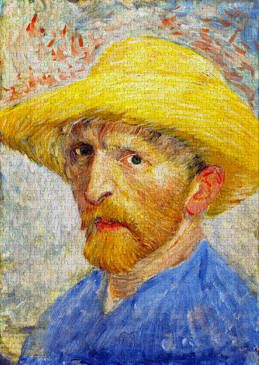 1000 Pieces Jigsaw Puzzle - Vincent Van Gogh: Self-portrait with a