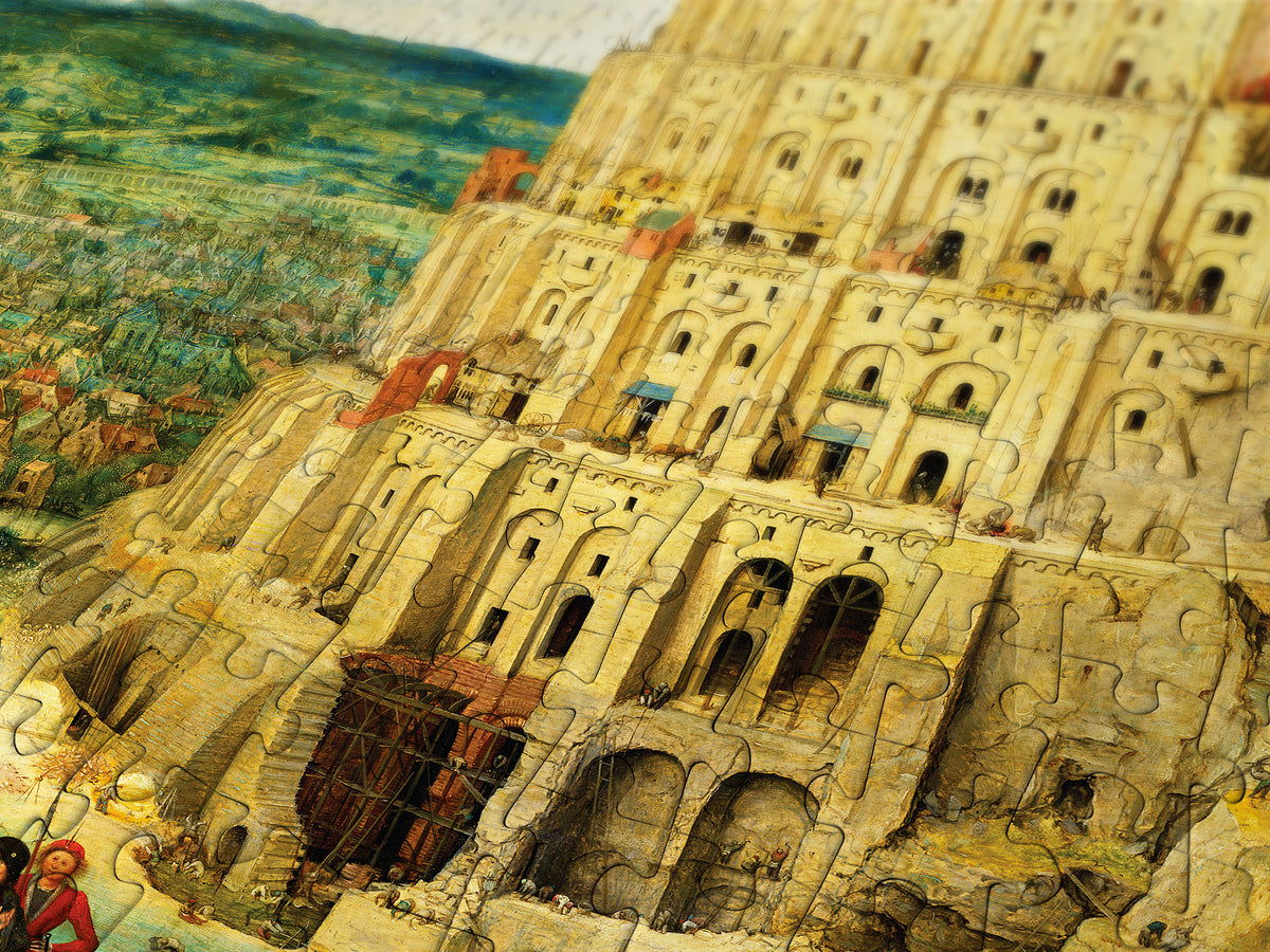 1000 Pieces Jigsaw Puzzle - Pieter Bruegel: The Tower of Babel (1146)