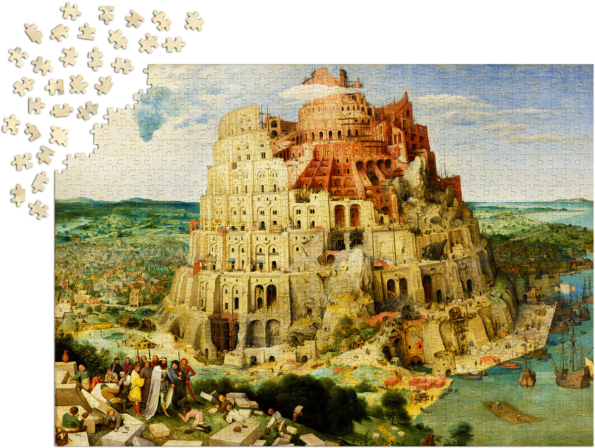 1000 Pieces Jigsaw Puzzle - Pieter Bruegel: The Tower of Babel (1146)