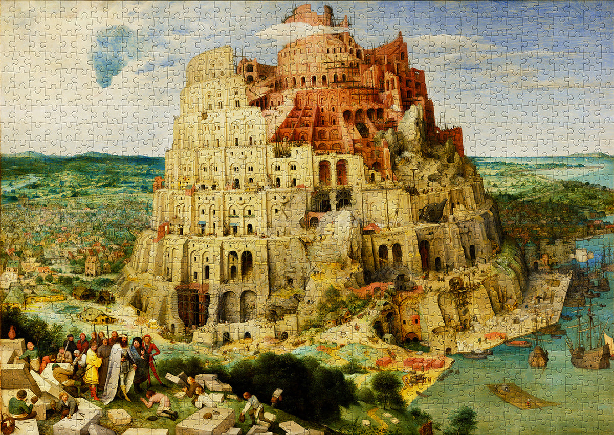 1000 Pieces Jigsaw Puzzle - Pieter Bruegel: The Tower of Babel (1146)