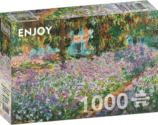 1000 Pieces Jigsaw Puzzle - Claude Monet: The Artist Garden at Giverny (1149)