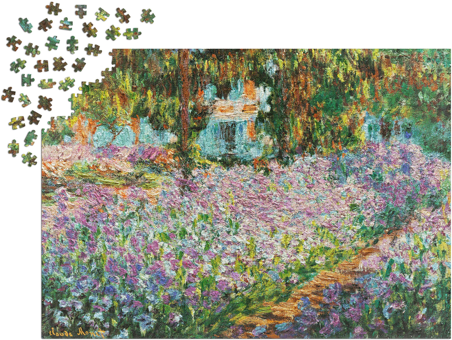 1000 Pieces Jigsaw Puzzle - Claude Monet: The Artist Garden at Giverny (1149)