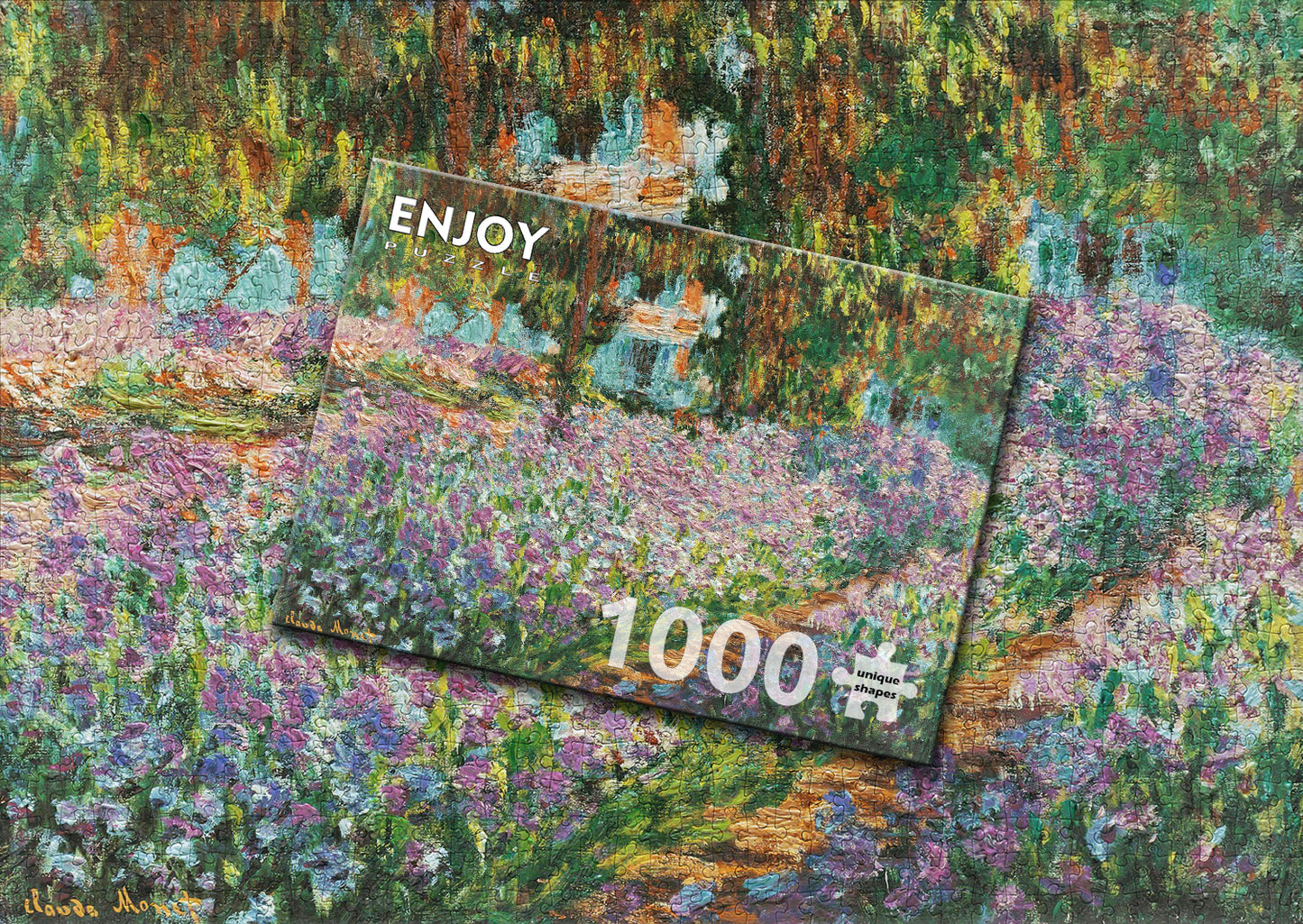 1000 Pieces Jigsaw Puzzle - Claude Monet: The Artist Garden at Giverny (1149)