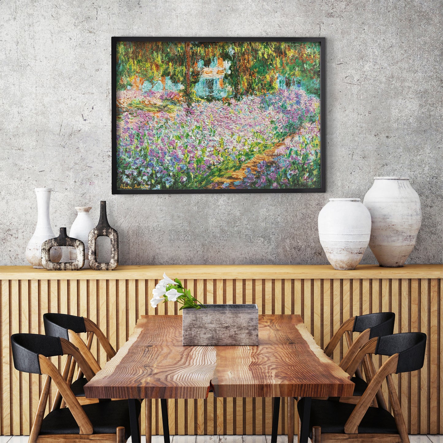 1000 Pieces Jigsaw Puzzle - Claude Monet: The Artist Garden at Giverny (1149)