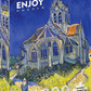 1000 Pieces Jigsaw Puzzle - Vincent Van Gogh: The Church in Auvers-sur-Oise (1152)