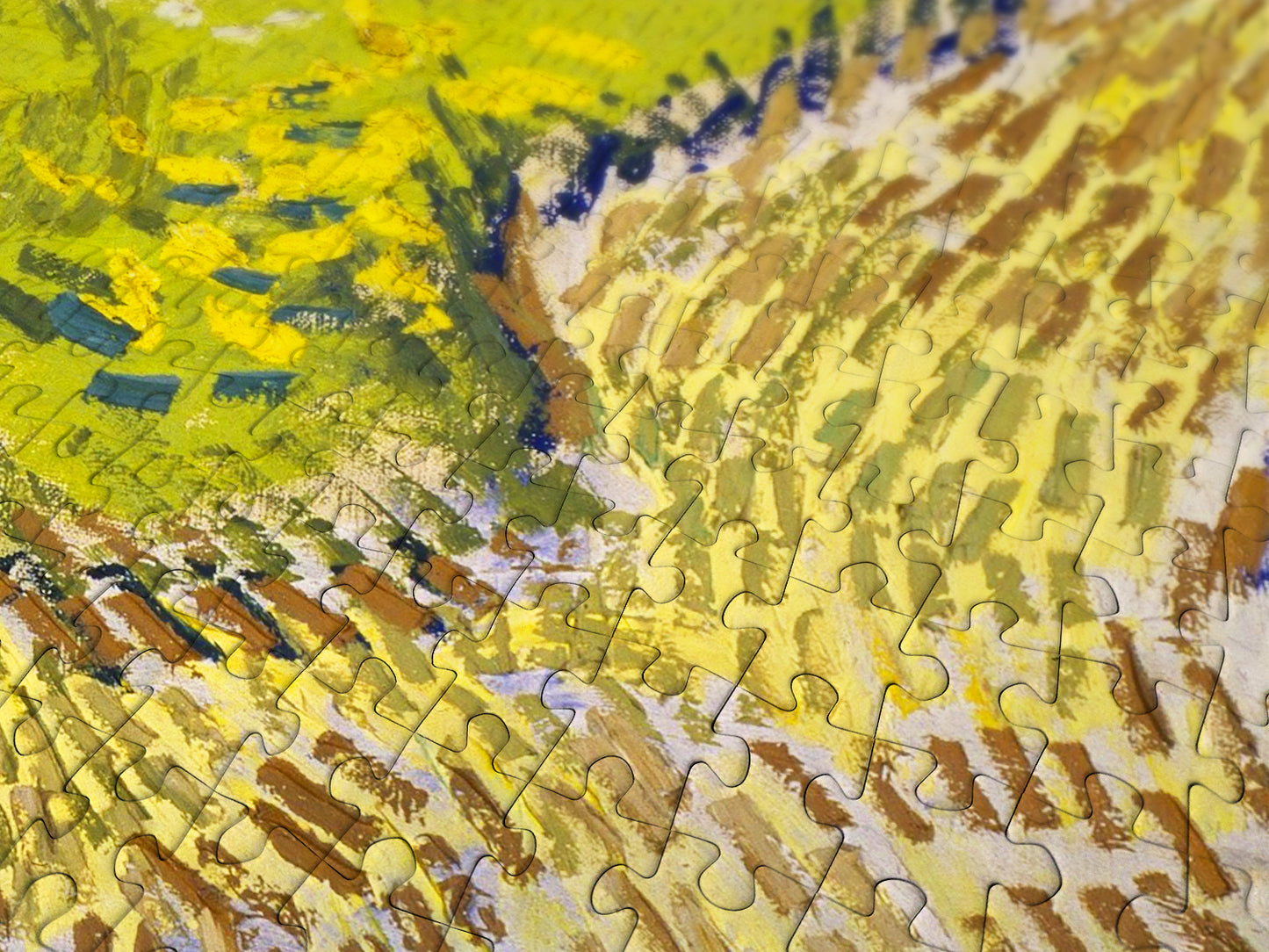 1000 Pieces Jigsaw Puzzle - Vincent Van Gogh: The Church in Auvers-sur-Oise (1152)