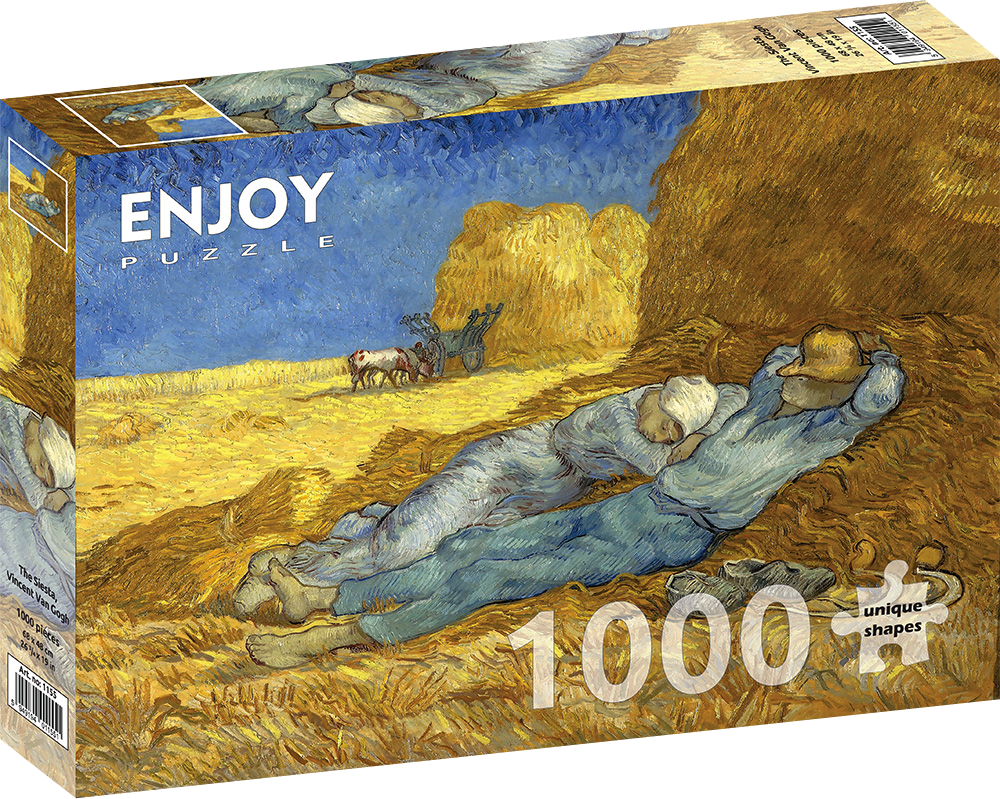 1000 Pieces Jigsaw Puzzle - Vincent Van Gogh: The Siesta (1155)