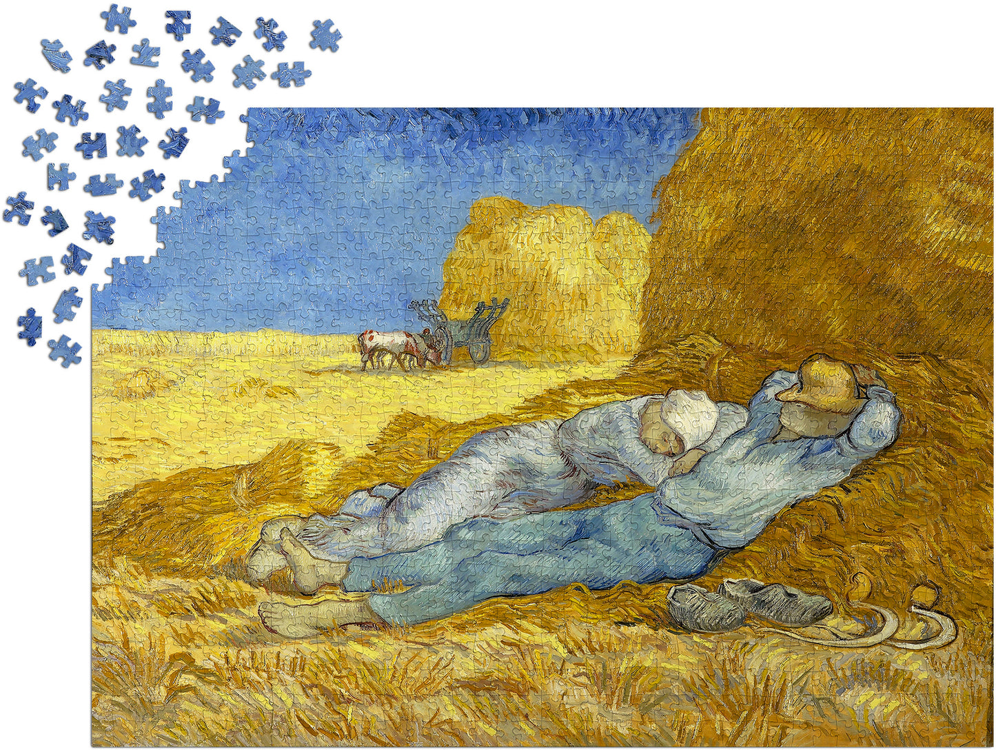 1000 Pieces Jigsaw Puzzle - Vincent Van Gogh: The Siesta (1155)