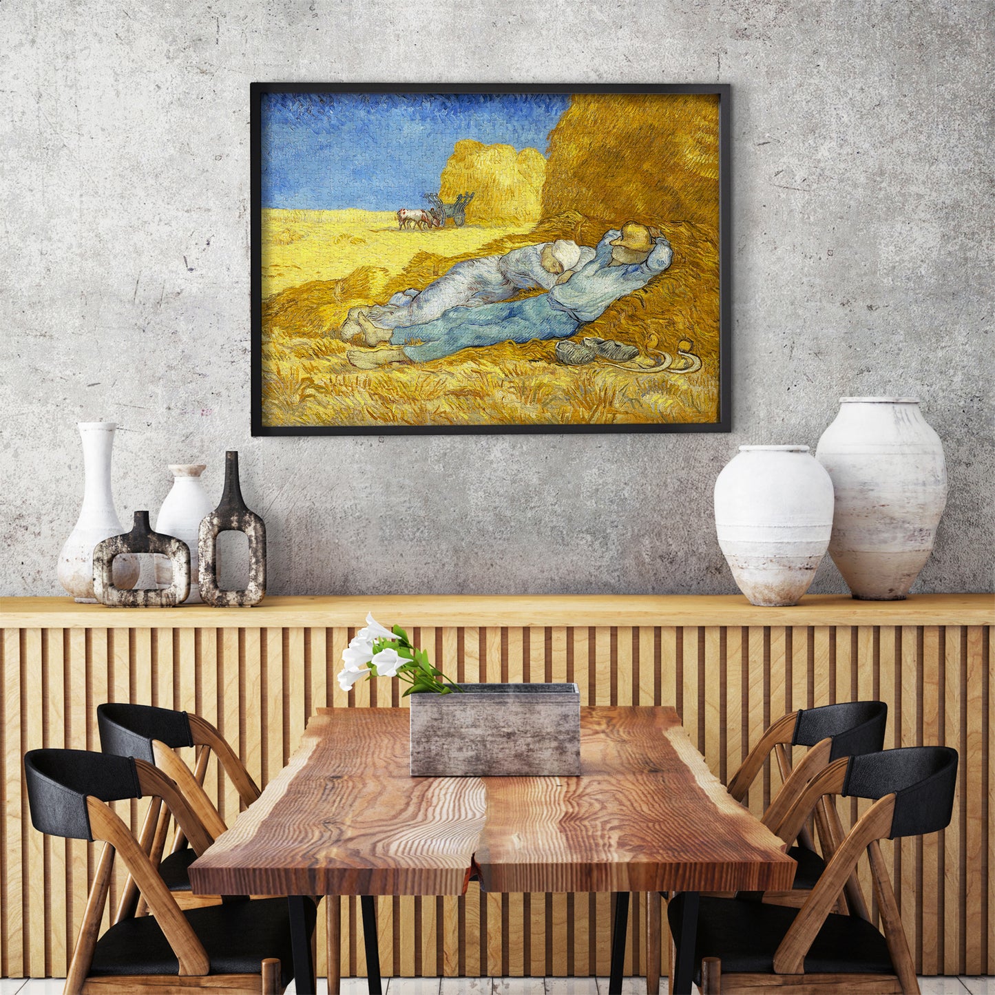 1000 Pieces Jigsaw Puzzle - Vincent Van Gogh: The Siesta (1155)