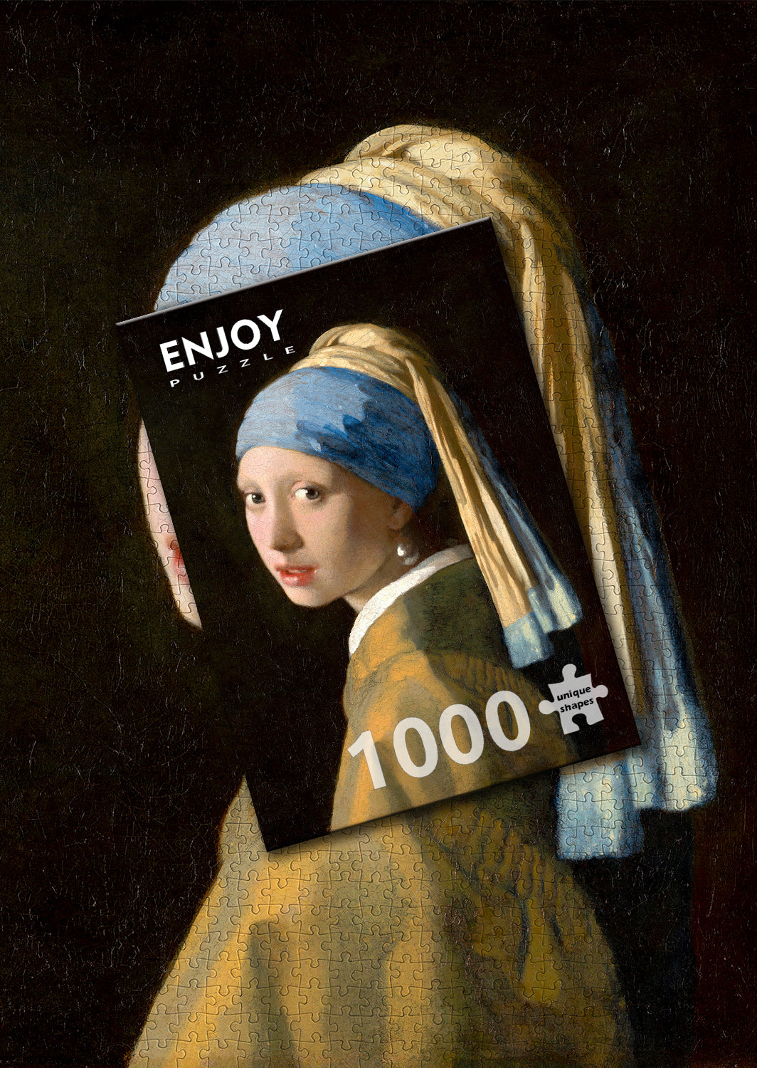 1000 Pieces Jigsaw Puzzle - Johannes Vermeer: Girl with a Pearl Earring (1164)