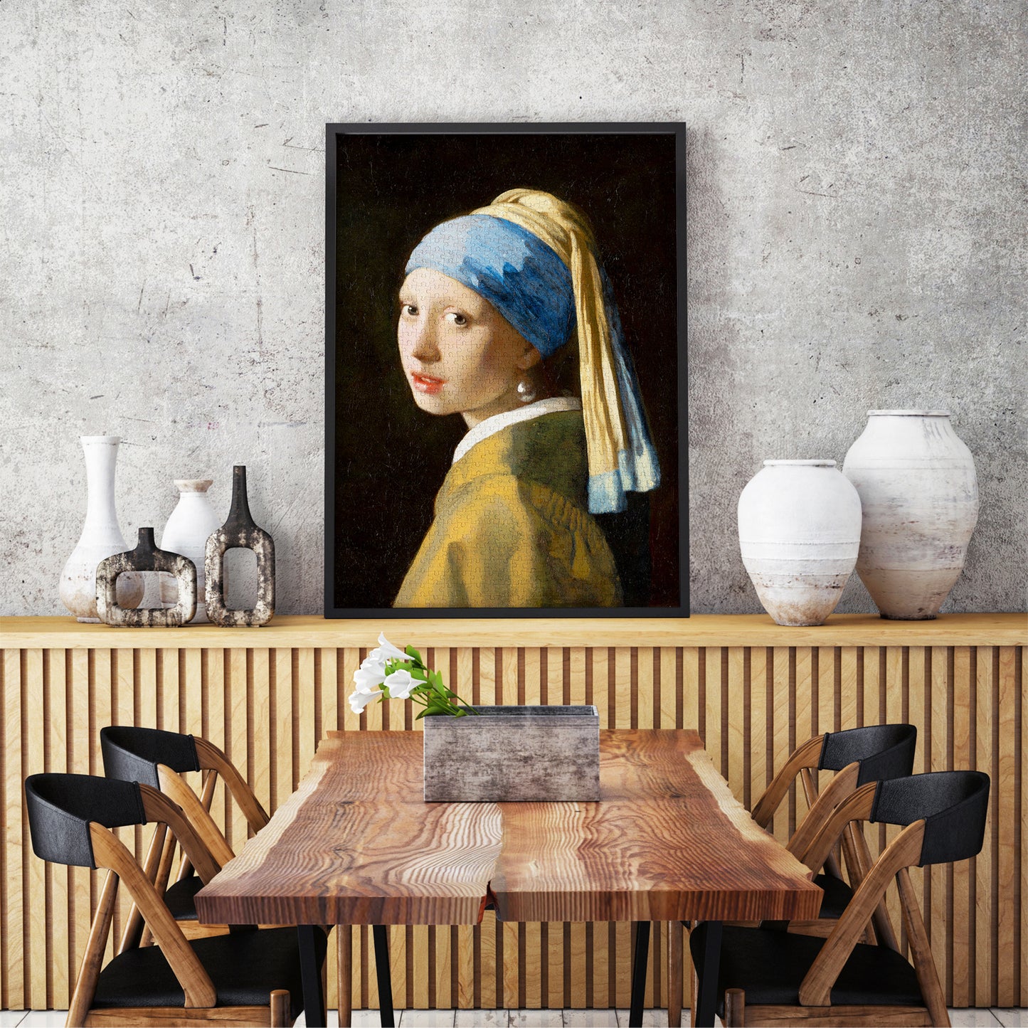 1000 Pieces Jigsaw Puzzle - Johannes Vermeer: Girl with a Pearl Earring (1164)