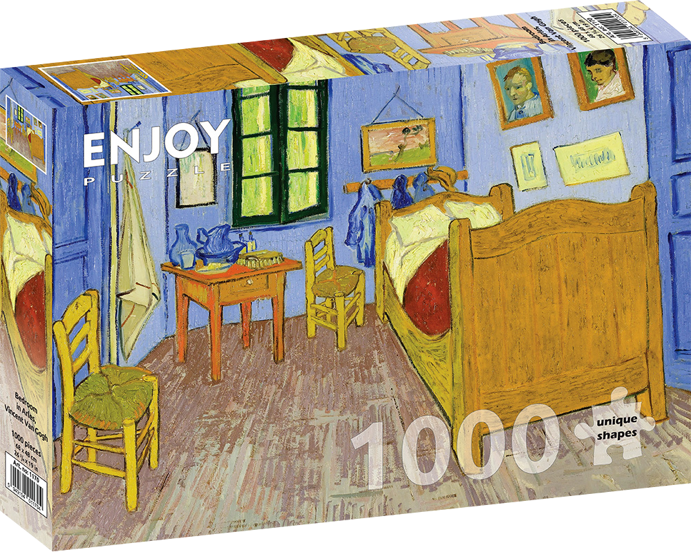 1000 Pieces Jigsaw Puzzle - Vincent Van Gogh: Bedroom in Arles (1170)