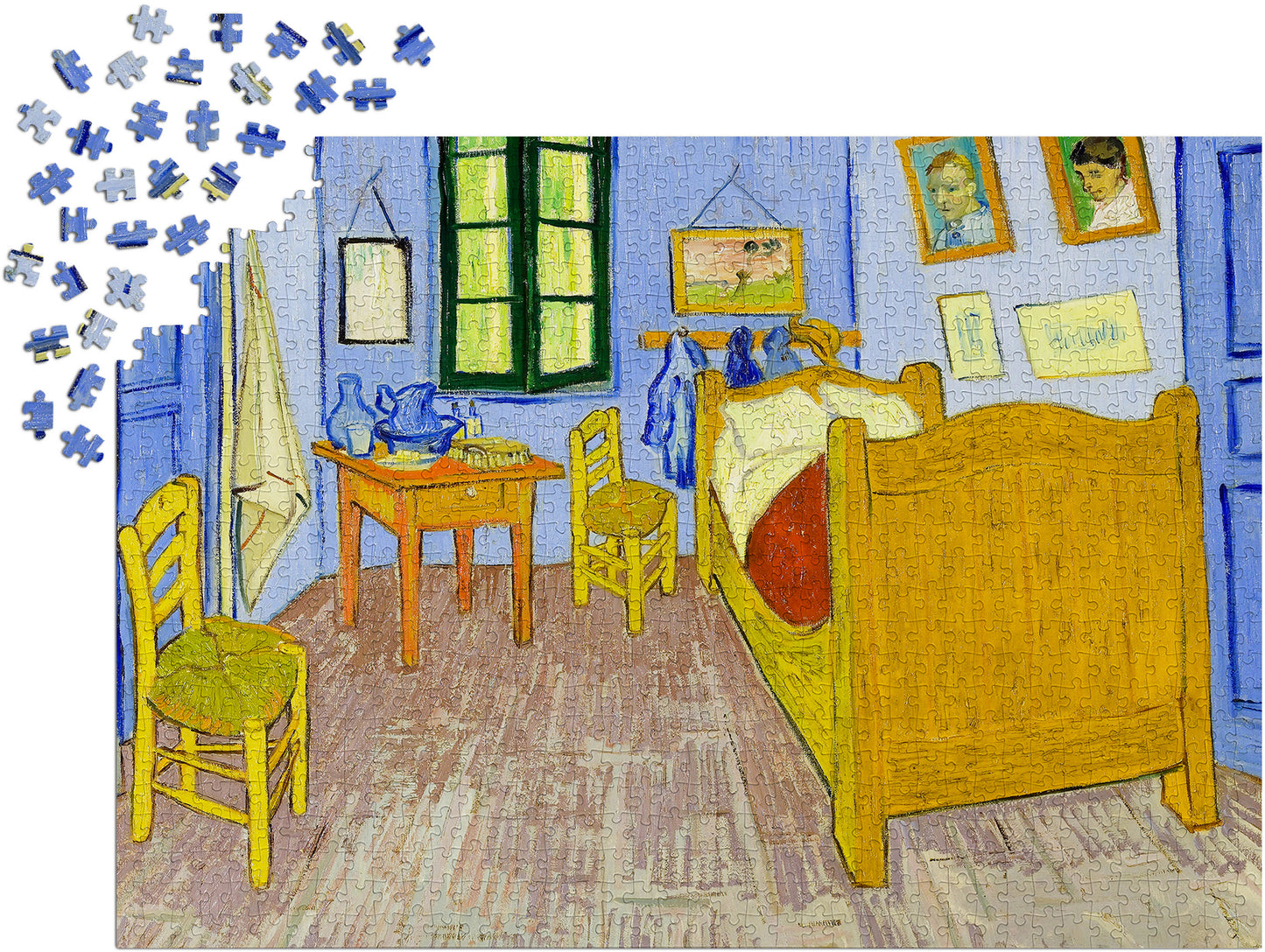 1000 Pieces Jigsaw Puzzle - Vincent Van Gogh: Bedroom in Arles (1170)