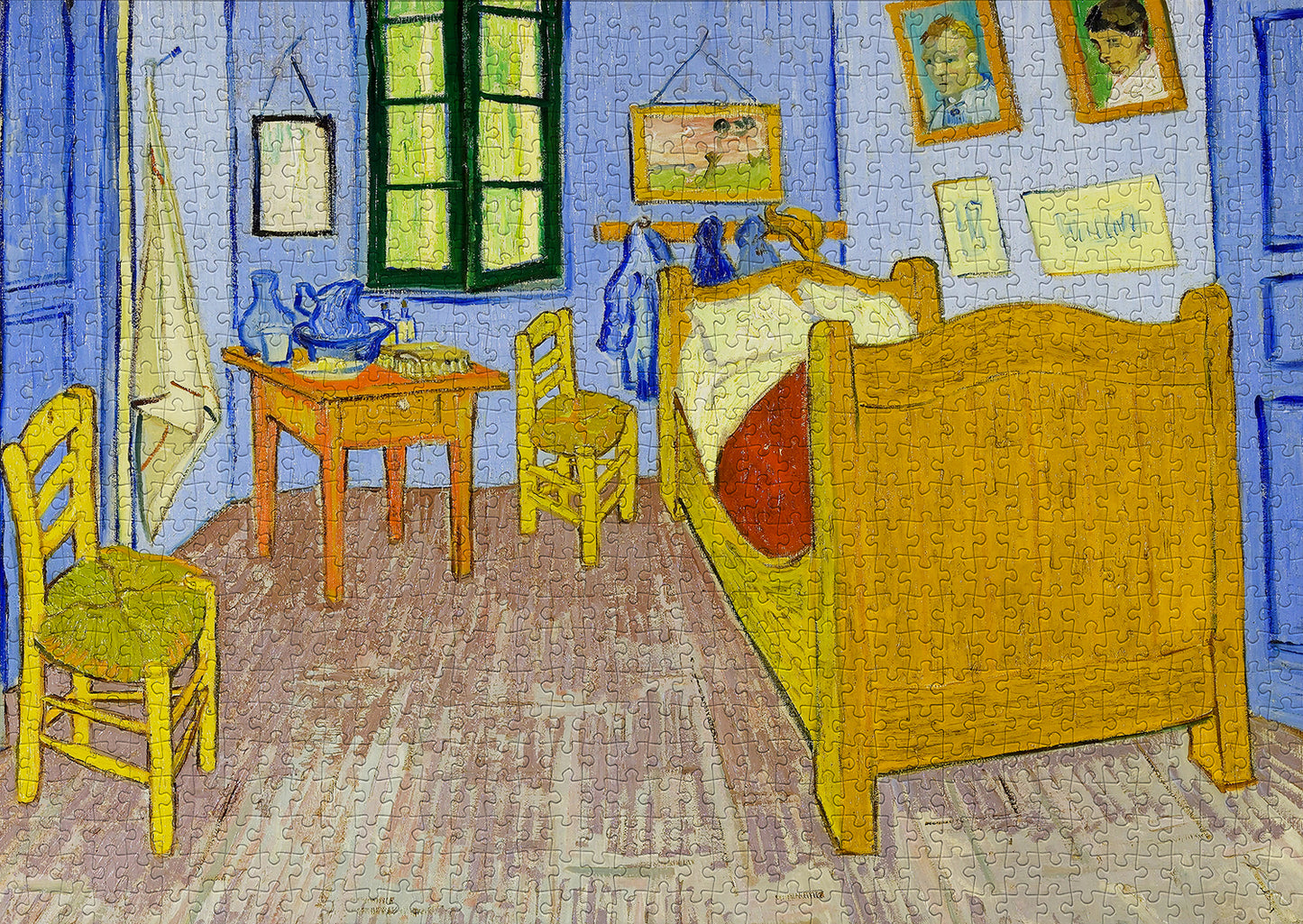 1000 Pieces Jigsaw Puzzle - Vincent Van Gogh: Bedroom in Arles (1170)
