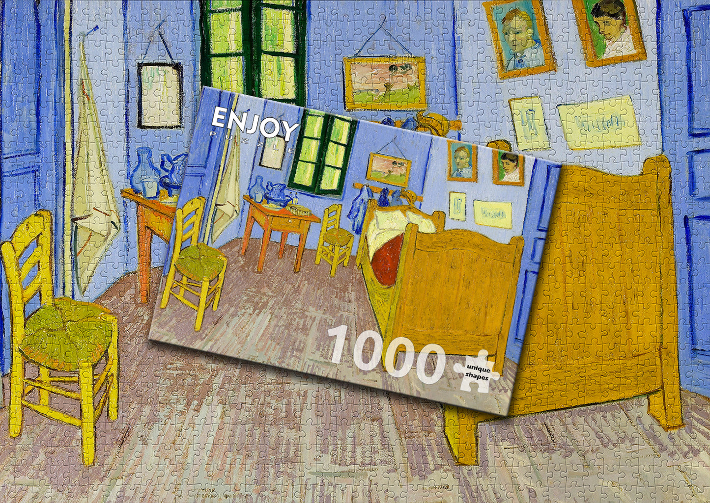 1000 Pieces Jigsaw Puzzle - Vincent Van Gogh: Bedroom in Arles (1170)