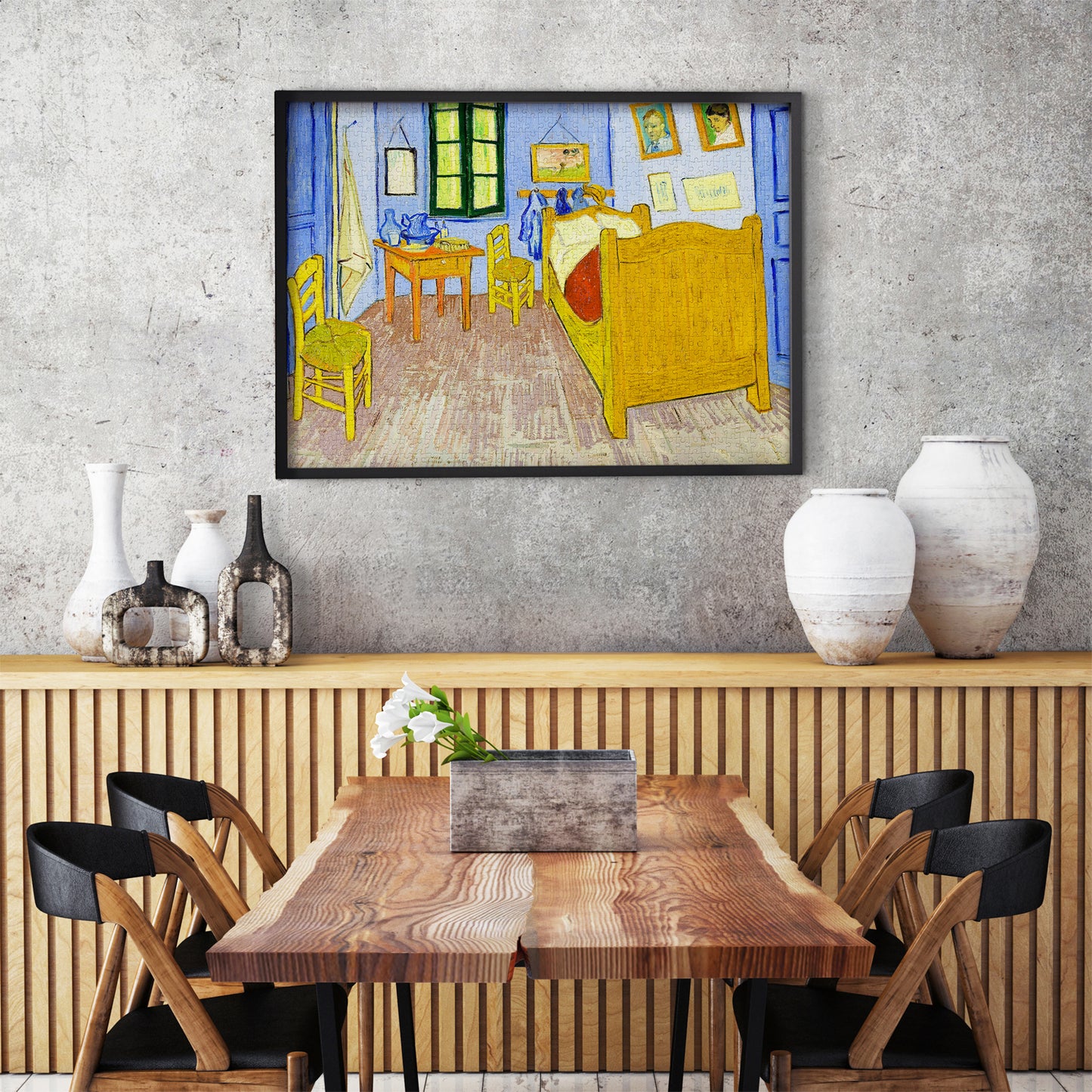 1000 Pieces Jigsaw Puzzle - Vincent Van Gogh: Bedroom in Arles (1170)