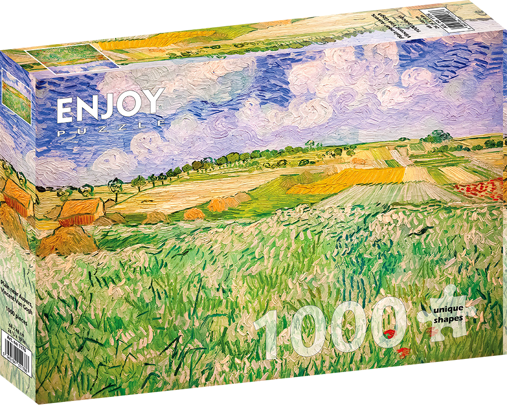 1000 Pieces Jigsaw Puzzle - Vincent Van Gogh: Plain near Auvers (1176)