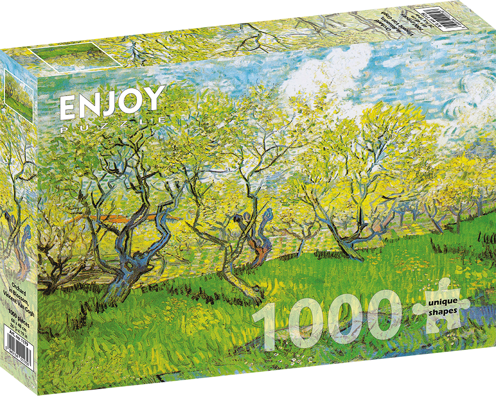 1000 Pieces Jigsaw Puzzle - Vincent Van Gogh: Orchard in Blossom (1179)