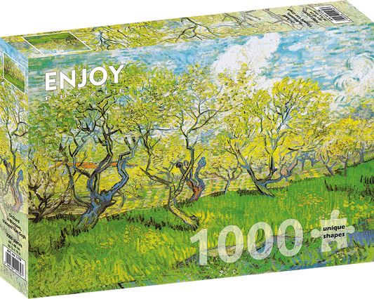 1000 Pieces Jigsaw Puzzle - Vincent Van Gogh: Orchard in Blossom (1179)