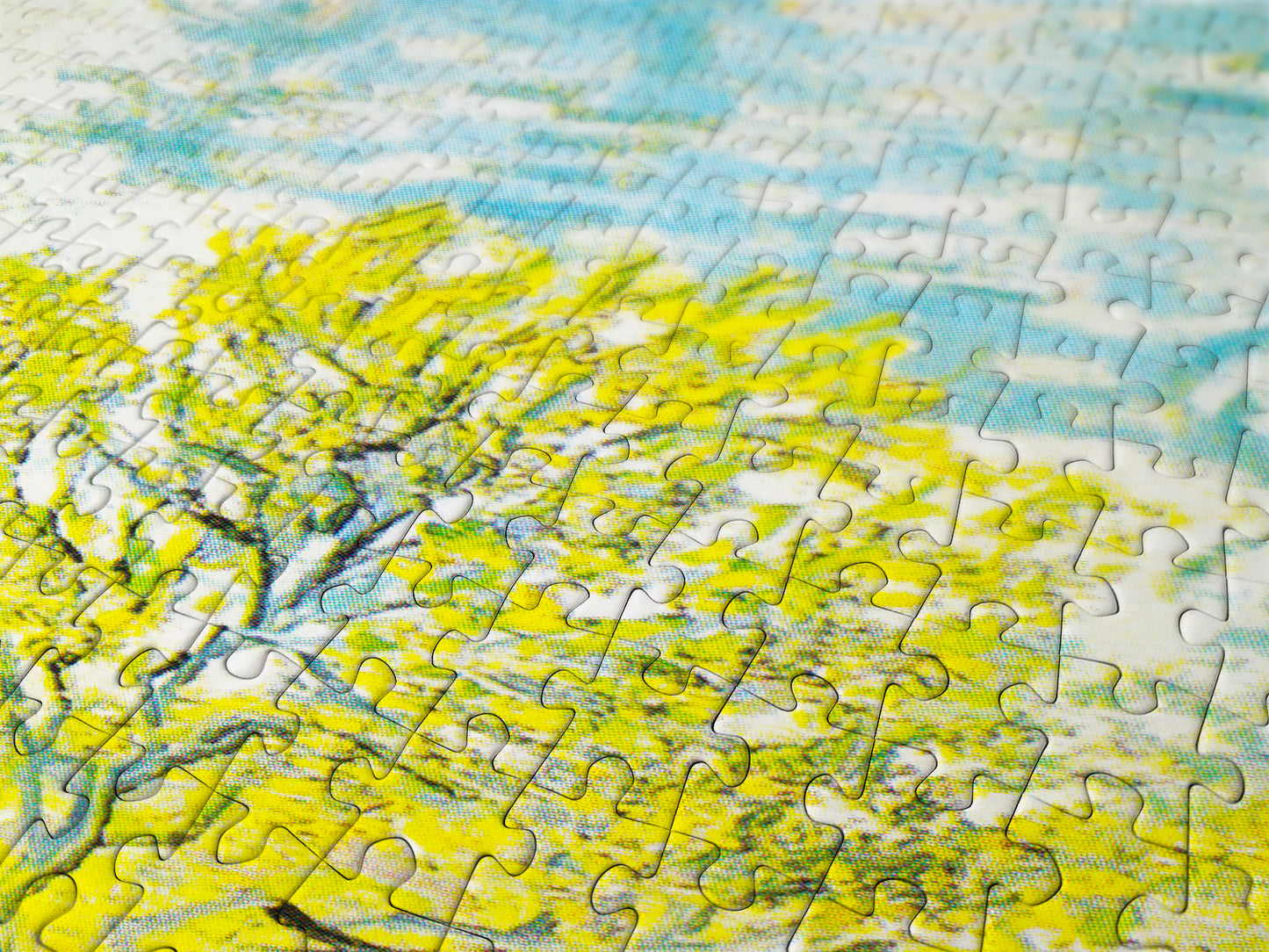 1000 Pieces Jigsaw Puzzle - Vincent Van Gogh: Orchard in Blossom (1179)