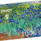 1000 Pieces Jigsaw Puzzle - Vincent Van Gogh: Irises (1185)