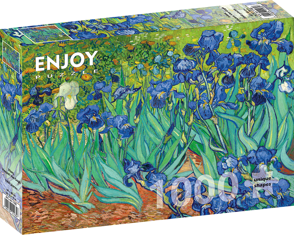 1000 Pieces Jigsaw Puzzle - Vincent Van Gogh: Irises (1185)