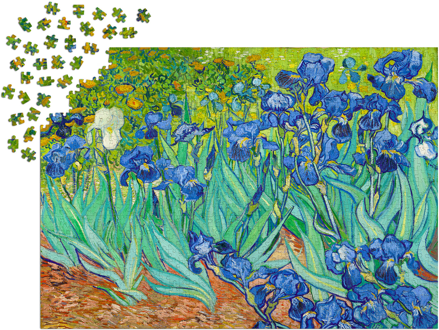 1000 Pieces Jigsaw Puzzle - Vincent Van Gogh: Irises (1185)