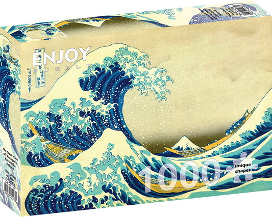 1000 Pieces Jigsaw Puzzle - Katsushika Hokusai: The Great Wave off Kanagawa (1188)