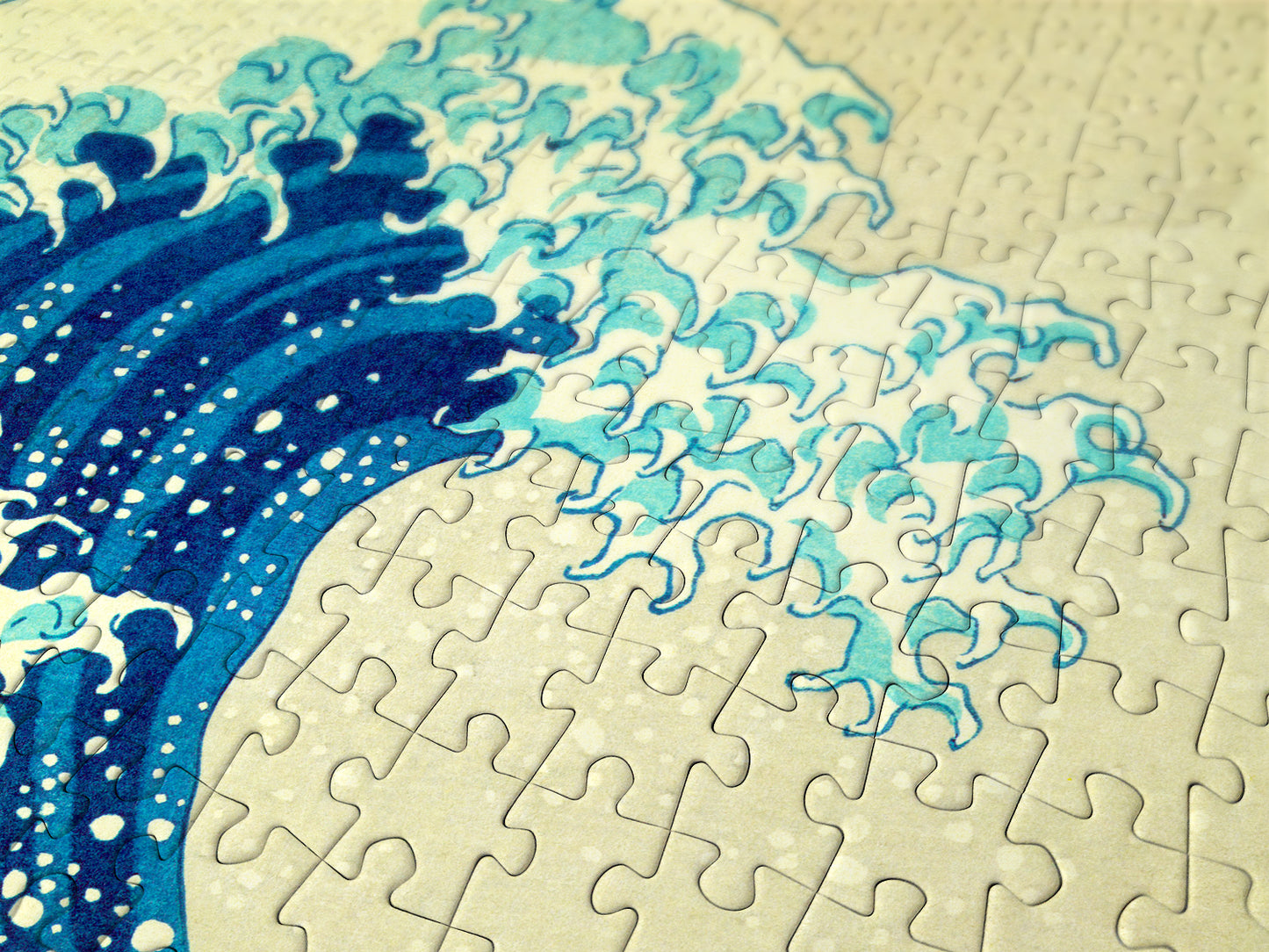 1000 Pieces Jigsaw Puzzle - Katsushika Hokusai: The Great Wave off Kanagawa (1188)