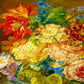 1000 Pieces Jigsaw Puzzle - Josef Schuster: Still Life with Fruit Flowers and a Parrot (1191)