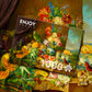 1000 Pieces Jigsaw Puzzle - Josef Schuster: Still Life with Fruit Flowers and a Parrot (1191)