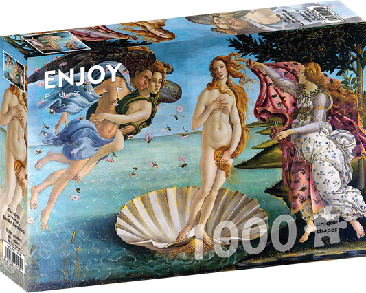 1000 Pieces Jigsaw Puzzle - Sandro Botticelli: The Birth of Venus (1194)