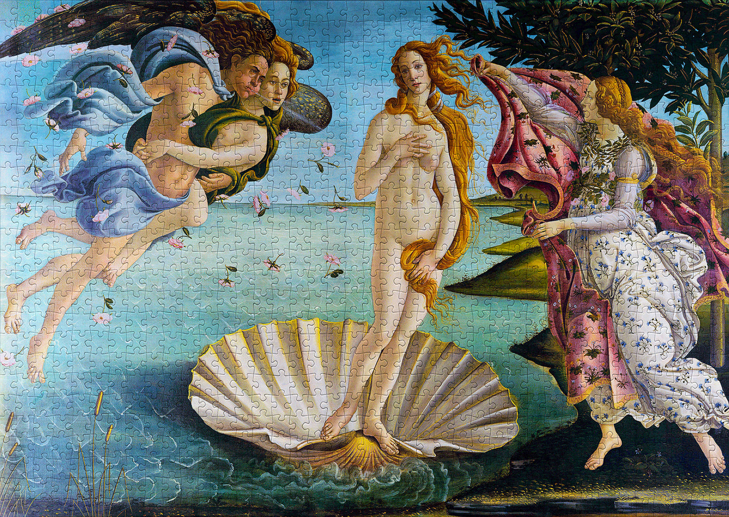 1000 Pieces Jigsaw Puzzle - Sandro Botticelli: The Birth of Venus (1194)