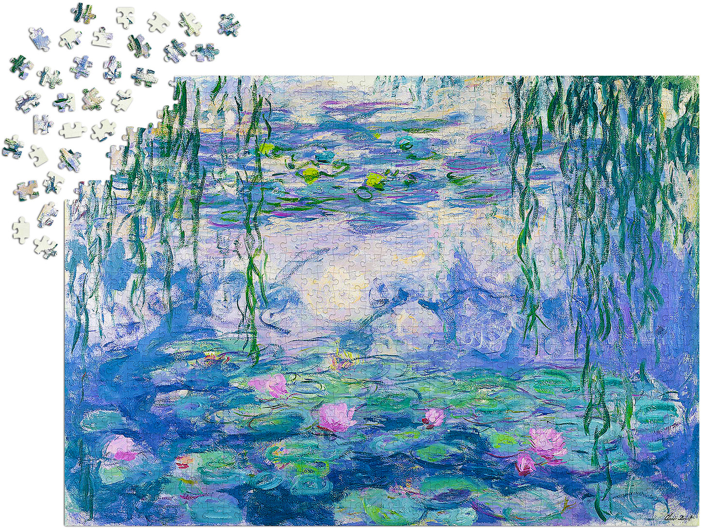 1000 Pieces Jigsaw Puzzle - Claude Monet: Nympheas (Water Lilies) (1197)