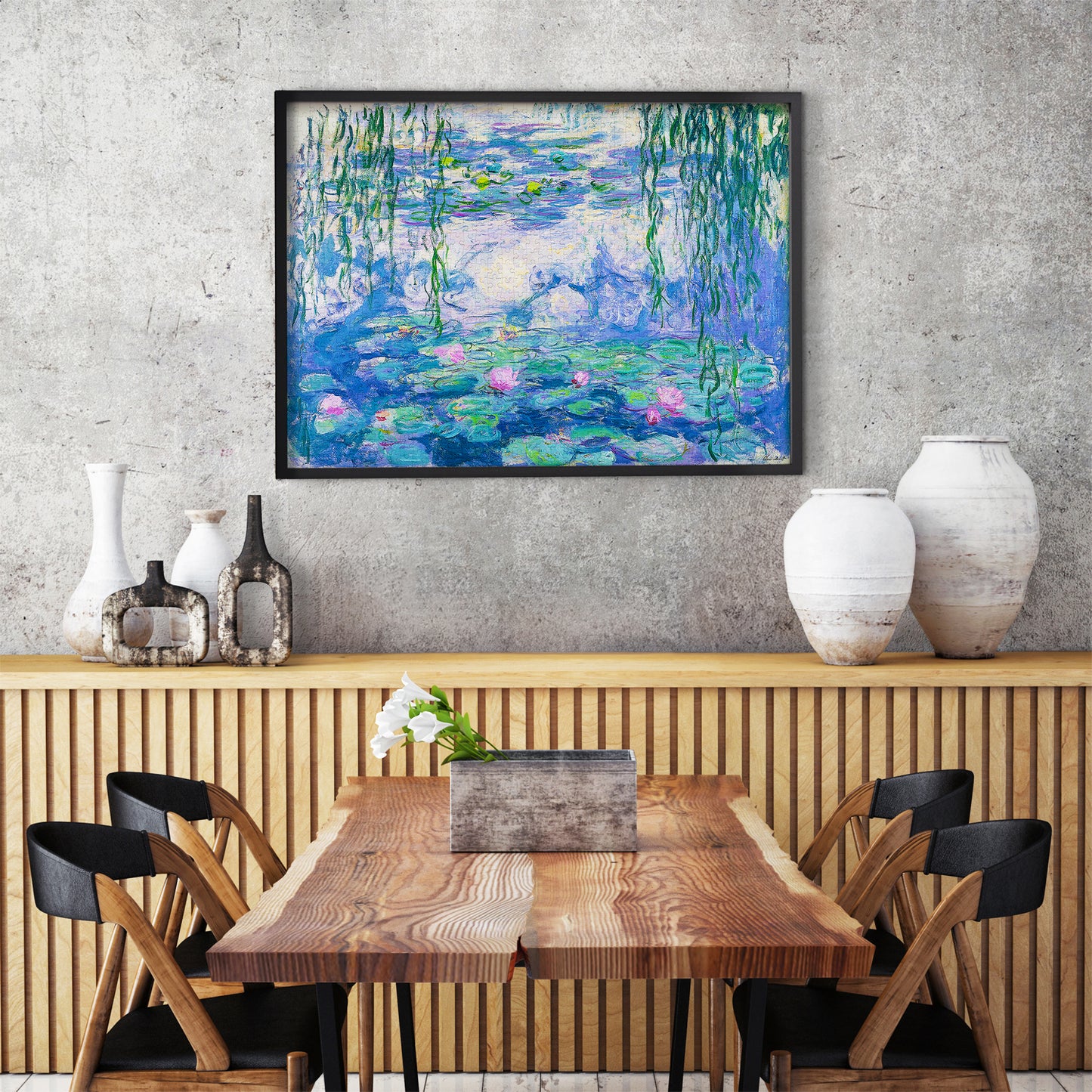 1000 Pieces Jigsaw Puzzle - Claude Monet: Nympheas (Water Lilies) (1197)