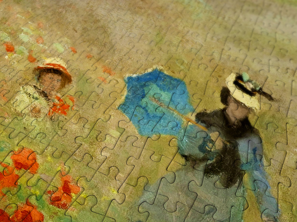 1000 Pieces Jigsaw Puzzle - Claude Monet: Poppy Field (1200)