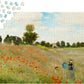 1000 Pieces Jigsaw Puzzle - Claude Monet: Poppy Field (1200)