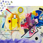 1000 Pieces Jigsaw Puzzle - Vassily Kandinsky: Yellow Red Blue (1212)