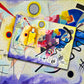 1000 Pieces Jigsaw Puzzle - Vassily Kandinsky: Yellow Red Blue (1212)