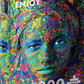 1000 Pieces Jigsaw Puzzle - Woman with Color Art Makeup (1224)