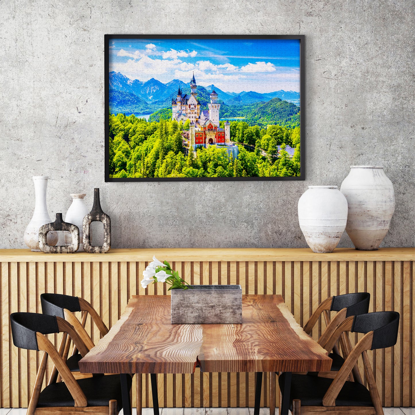 1000 Pieces Jigsaw Puzzle - Neuschwanstein Castle in Summer (1227)