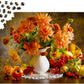 1000 Pieces Jigsaw Puzzle - Still Life with Orange Dahlias (1233)