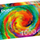 1000 Pieces Jigsaw Puzzle - Colorful Gradient Swirl (1236)