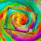 1000 Pieces Jigsaw Puzzle - Colorful Gradient Swirl (1236)
