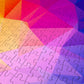 1000 Pieces Jigsaw Puzzle - Rainbow Gradient Poligonal Swirl (1239)