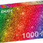 1000 Pieces Jigsaw Puzzle - Rainbow Glitter Gradient (1242)